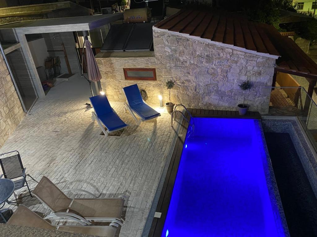 Stonehouse With Private Swimming Pool Villa Kallepia Exterior photo